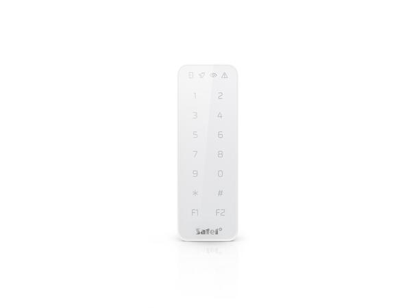 Tastatur for Integra, Hvit med MIFARE kortleser, OSDP+Wiegand