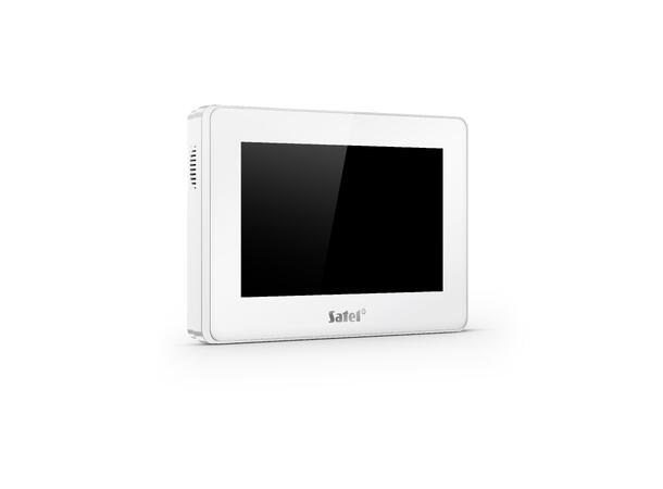 Touchtastatur Integra/Perfecta 7", Hvit med MIFARE kortleser