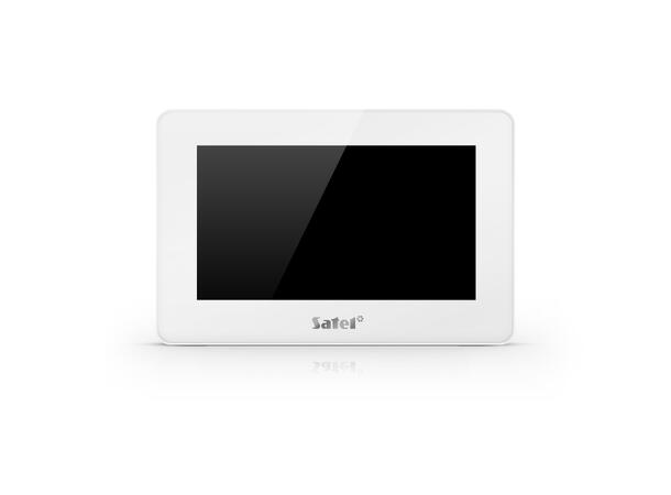 Touchtastatur Integra/Perfecta 7", Hvit med MIFARE kortleser