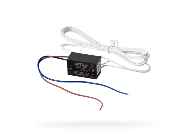 Adapter 230VAC til 12VDC - 250mA