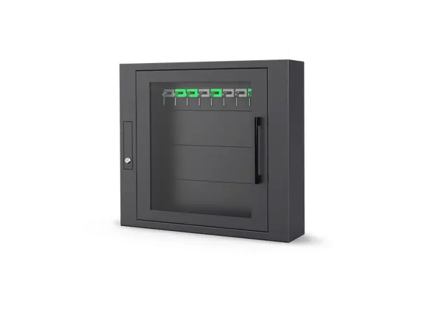 Elektronisk nøkkelskap utv. - 8 nøkler RACS5 eller standalone