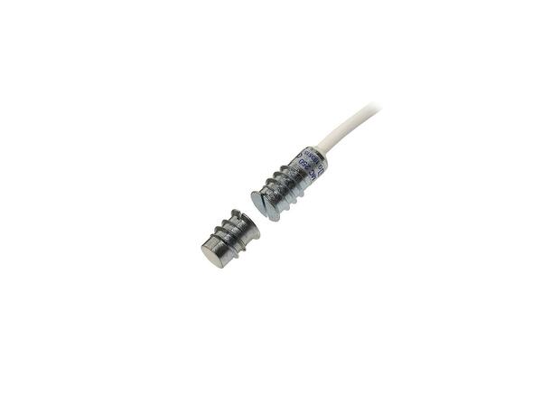 Innfelt magnetkontakt - med gjenger FG - EN2 (MKT-1004/09) - 2m kabel