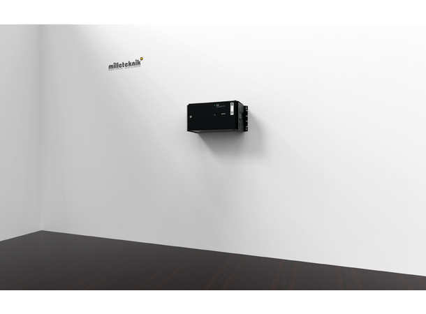 PoE switch batteribackup - 4 til 12 PoE plass til 4x14Ah batteri(medfølger ikke)