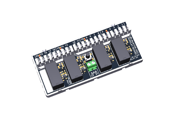 Relémodul 4x1, 10-30VDC, LSA terminaler