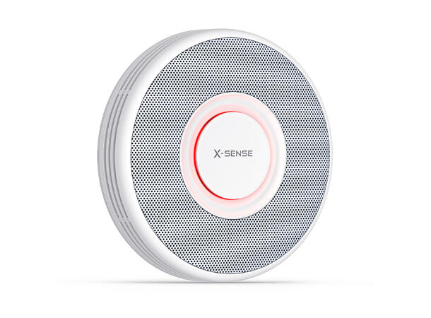 Trådløs røykvarsler med talevarsling