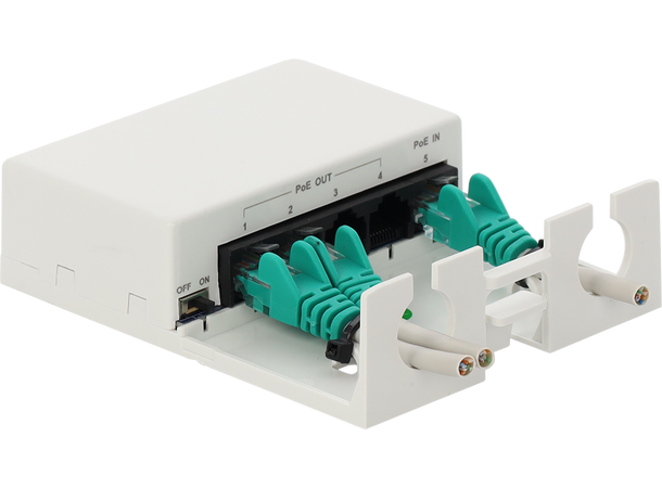 1 til 4 nettverks extender - utendørs 10/100 Mb/s