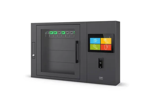 Elektronisk nøkkelskap - 8 nøkler RACS5 eller standalone