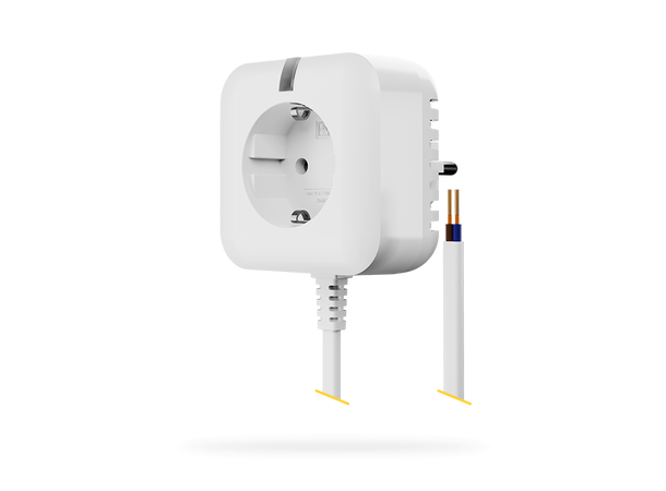 JA-100 - Trådløs SmartPlugg- 230Vac med ekstern utgang