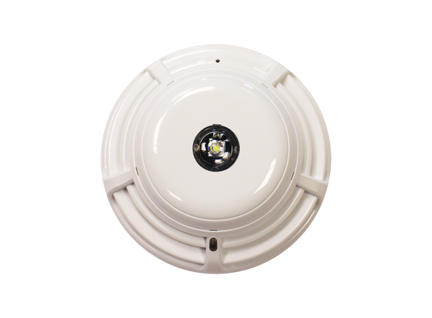 SmartCell - trådløs røyk/varmedetektor EN54 godkjent, med sirene og lys (hvitt)