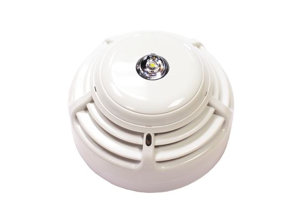 SmartCell - trådløs røyk/varmedetektor EN54 godkjent, med sirene og lys (hvitt)