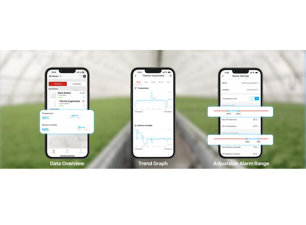 Trådløs temperaturdetektor