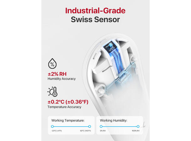 Trådløs temperaturdetektor