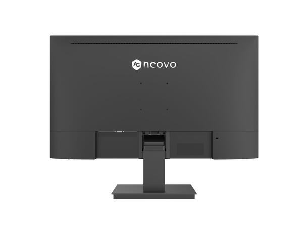 27" LED monitor, 1920x1080 VGA/HDMI/DisplayPort, 2 høyttalere