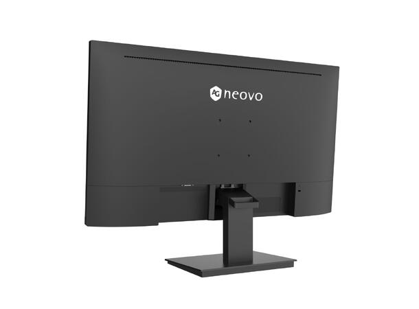 27" LED monitor, 1920x1080 VGA/HDMI/DisplayPort, 2 høyttalere