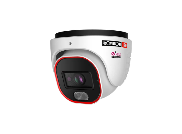 IP Dome 4MP, IP67, 2,8mm, IR(20m), WDR Provision D/N, 12VDC/PoE, 5,2W, NDAA