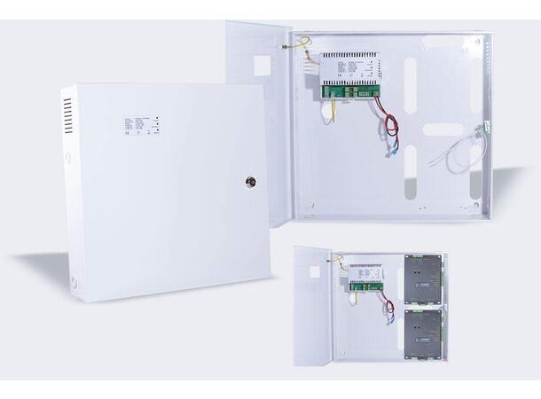 Kabinett med strømforsying - 2 moduler Vauban Systems, 5A, 12VDC