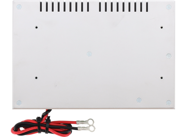 Strømforsyning - 10A, 12VDC med batterilader
