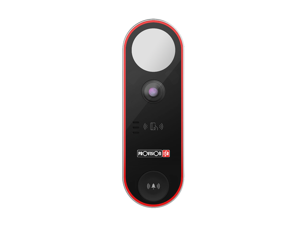 Dørkamera 2MP, 2,3mm, IR(20m), WDR Provision, D/N, 12VDC/PoE, 5,4W