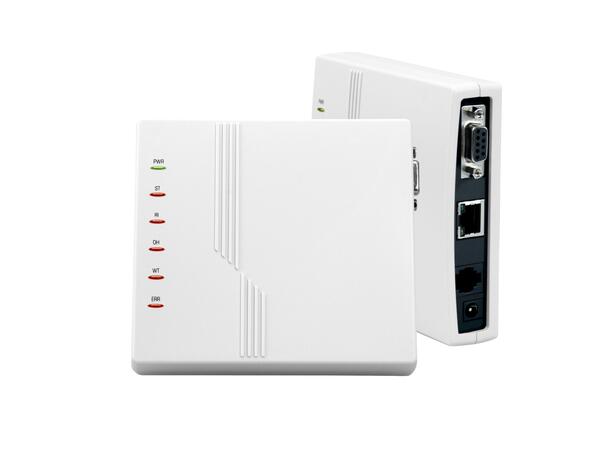 Ethernet - analog konverter for mottakere