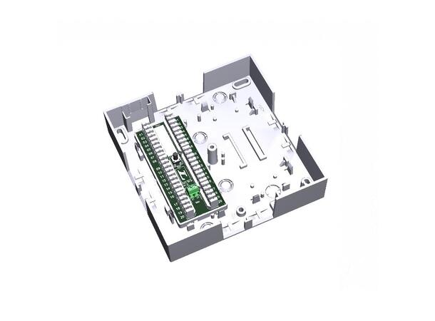 Koblingsboks med kroneterminaler 20 terminalpar + sabotasje