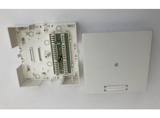 Koblingsboks med kroneterminaler 20 terminalpar + sabotasje