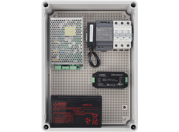 Plastkabinett 380x280x130 - IP66