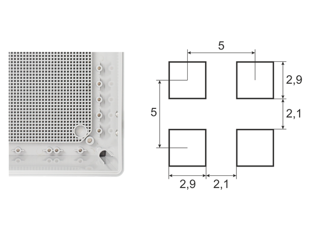 Plastkabinett 400x300x200 - IP66