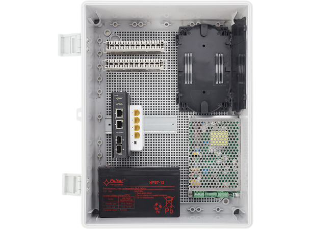 Plastkabinett 400x300x200 - IP66