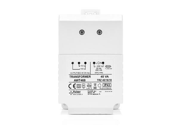 18Vac nettadapter - 40VA for OPU-3