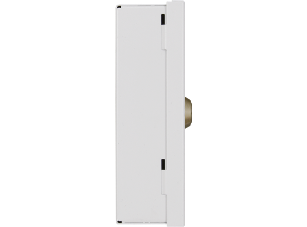 Stålkabinett for betjeningspanel etc.