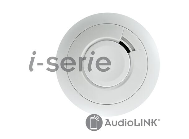 Optisk røykvarsler - 10 års - Audiolink kablet sammenkobling