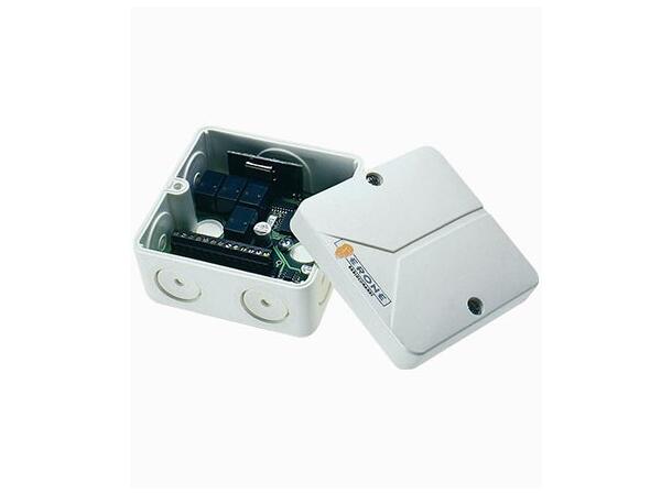 Liten radiomottaker med 4 releer IP65 CDVI