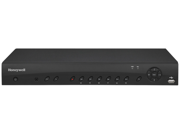 4ch 4K standalone NVR - 4xPoE, 80Mbps 8MP, HDMI, 2HDD, Honeywell