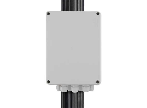 4+2  porter PoE switch utendørs kabinett 30W