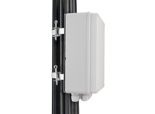 4+2  porter PoE switch utendørs kabinett 30W