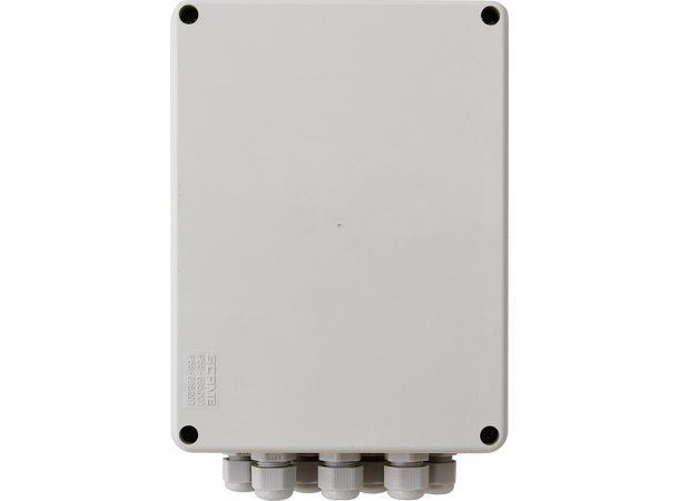 4+2  porter PoE switch utendørs kabinett 30W