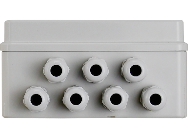 4+2  porter PoE switch utendørs kabinett 30W