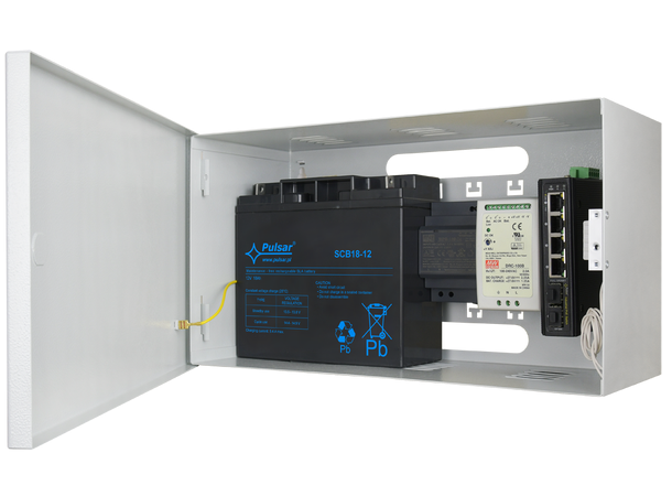 Modulkabinett uten strømforsyning - DIN