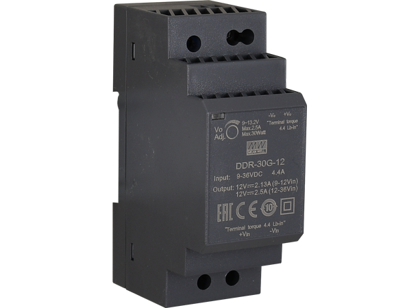 DIN skinne stepdown modul - 2,5A Mean Well