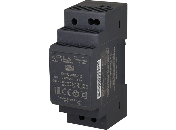 DIN skinne stepdown modul - 2,5A Mean Well
