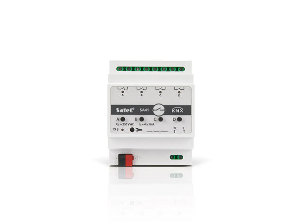 KNX utgangsmodul, 4 utganger Satel