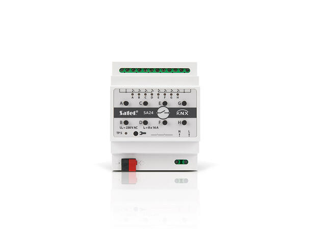 KNX utgangsmodul, 8 utganger Satel