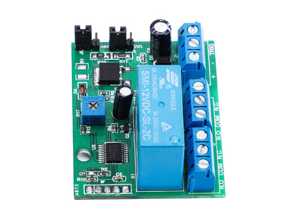 Timer-relé 12/24VDC - PCB